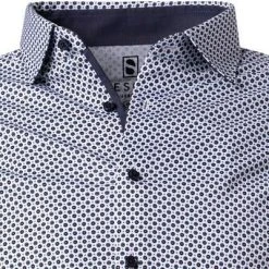 DESOTO Hemd Kent 98028-3/130 Jersey, Weiß-blau gemustert, Weiß-blau-rot -hemdenverkauf 381340 norm2