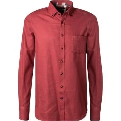 Daniel Hechter Hemd 60350/112600/350 Regular Fit, Flanell, Bordeaux