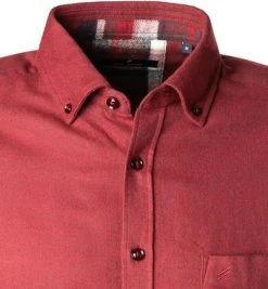 Daniel Hechter Hemd 60350/112600/350 Regular Fit, Flanell, Bordeaux -hemdenverkauf 381379 norm2