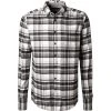 Daniel Hechter Hemd 60350/112603/960 Regular Fit, Flanell, Grau-weiß kariert, Grau