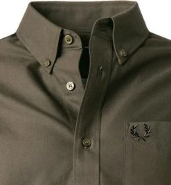 Fred Perry Hemd M2700/408 Baumwolle, Jägergrün 8 Fred Perry Hemd M2700/408 Baumwolle, Jägergrün -hemdenverkauf 381400 norm2
