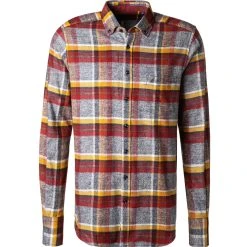 Daniel Hechter Hemd 60350/112605/670 Regular Fit, Flanell, Multicolour kariert, Multicolor
