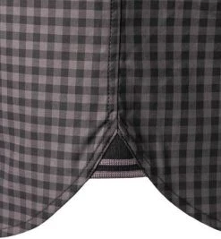 Fred Perry Hemd M9500/G85 Baumwolle, Stahlgrau kariert, Stahlgrau -hemdenverkauf 381402 norm4