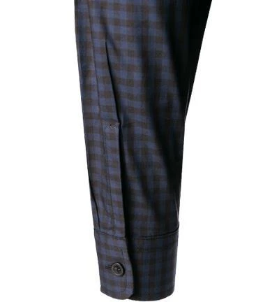 Fred Perry Hemd M9500/395 Baumwolle, Karbonblau kariert, Karbonblau 4 Fred Perry Hemd M9500/395 Baumwolle, Karbonblau kariert, Karbonblau – Bild 4