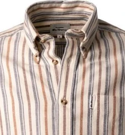 Ben Sherman Hemd 0065411/015 Regular Fit, Baumwolle, Ecru gestreift, Ecru 7 Ben Sherman Hemd 0065411/015 Regular Fit, Baumwolle, Ecru gestreift, Ecru -hemdenverkauf 381440 norm2