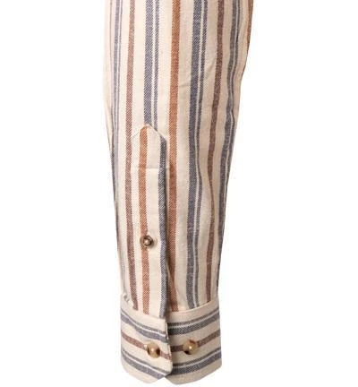 Ben Sherman Hemd 0065411/015 Regular Fit, Baumwolle, Ecru gestreift, Ecru 4 Ben Sherman Hemd 0065411/015 Regular Fit, Baumwolle, Ecru gestreift, Ecru – Bild 4