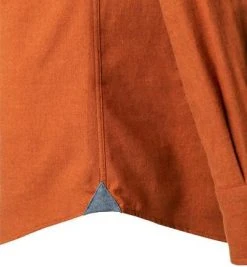 Fynch-Hatton Hemd 1221 6030/6032 Baumwolle, Rostbraun, Rost -hemdenverkauf 381447 norm4