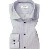 ETON Hemd 1000/02103/23 Classic Fit, Baumwolle, Hellblau gemustert, Hellblau