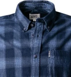 Ben Sherman Hemd 0065399/026 Regular Fit, Cord, Dunkelblau -hemdenverkauf 381463 norm2