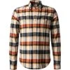 Ben Sherman Hemd 0065397/015 Regular Fit, Baumwolle, Ecru kariert, Ecru