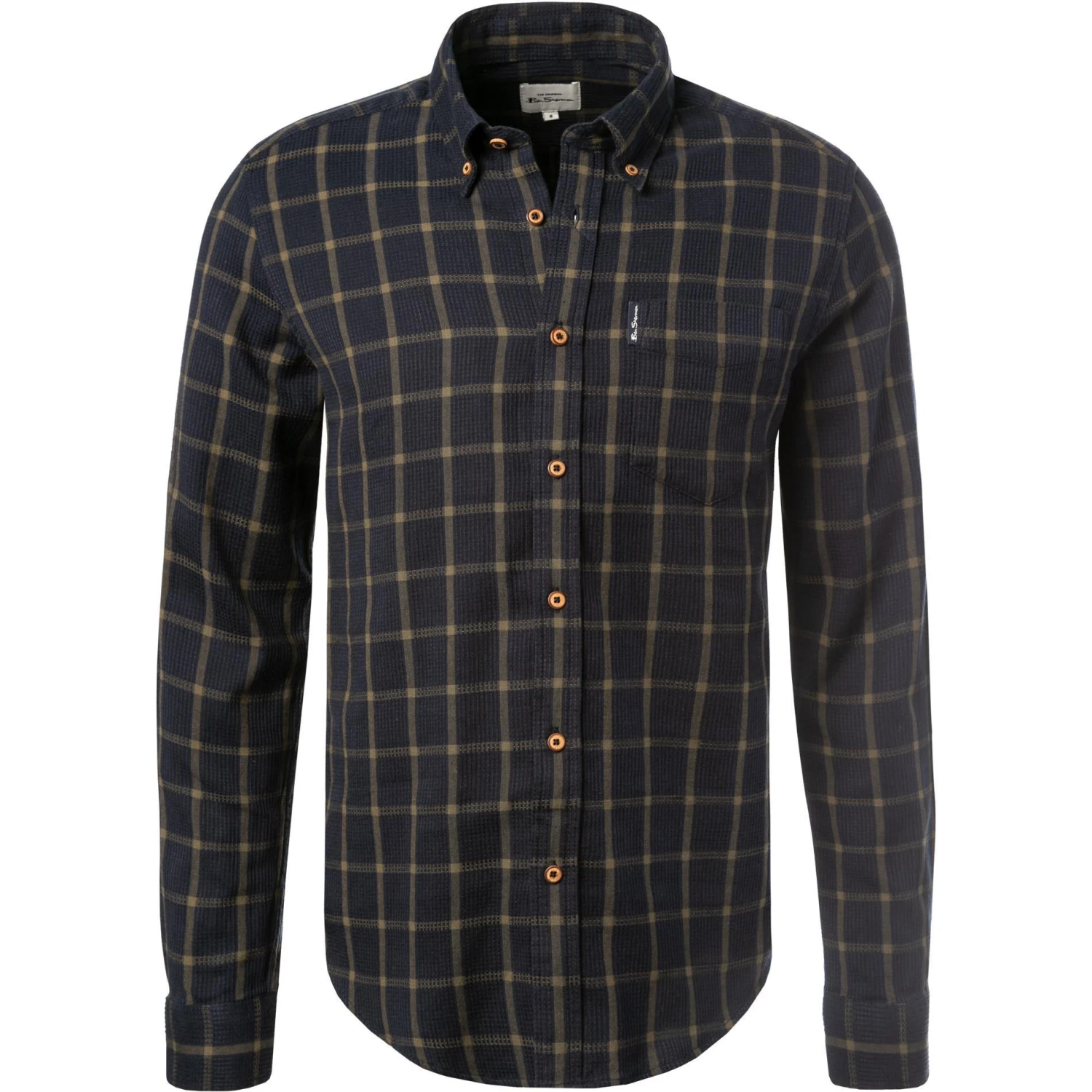 Ben Sherman Hemd 0065414/036 Overshirt, Regular Fit, Baumwolle, Dunkelblau kariert, Dunkelblau 1 Ben Sherman Hemd 0065414/036 Overshirt, Regular Fit, Baumwolle, Dunkelblau kariert, Dunkelblau