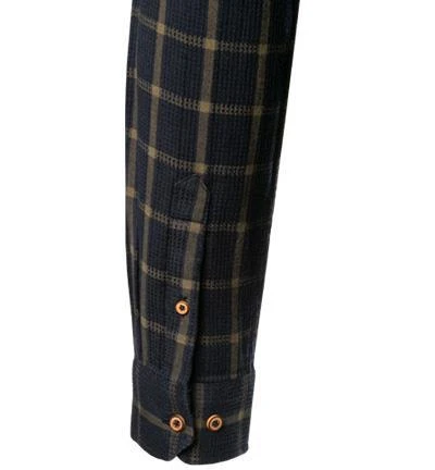 Ben Sherman Hemd 0065414/036 Overshirt, Regular Fit, Baumwolle, Dunkelblau kariert, Dunkelblau 4 Ben Sherman Hemd 0065414/036 Overshirt, Regular Fit, Baumwolle, Dunkelblau kariert, Dunkelblau – Bild 4