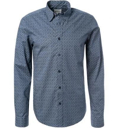 Ben Sherman Hemd 0065367/026 Regular Fit, Baumwolle, Dunkelblau gemustert, Dunkelblau 2 Ben Sherman Hemd 0065367/026 Regular Fit, Baumwolle, Dunkelblau gemustert, Dunkelblau – Bild 2
