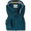 camel active Hemd 409112/6S02/95 Regular Fit, Baumwolle, Petrol kariert, Petrol