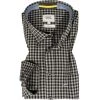 camel active Hemd 409112/6S02/88 Regular Fit, Baumwolle, Asphalt kariert, Asphalt