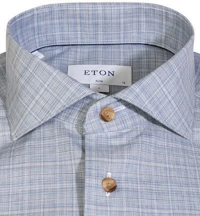 ETON Hemd 1000/02636/27 Slim Fit, Baumwolle, Hellblau 3 ETON Hemd 1000/02636/27 Slim Fit, Baumwolle, Hellblau – Bild 3