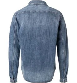 BOSS Hemd Noaro 50463089/422 Jeanshemd, Regular Fit, Baumwolle, Mittelblau -hemdenverkauf 381546 norm4