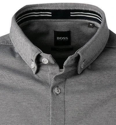 BOSS Hemd Biadia 50462003/411 Regular Fit, Jersey, Navy meliert , Navy 3 BOSS Hemd Biadia 50462003/411 Regular Fit, Jersey, Navy meliert , Navy – Bild 3