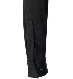 HUGO Hemd Kenno 50464183/001 Slim Fit, Jersey, Schwarz -hemdenverkauf 381601 norm3