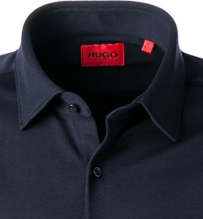 HUGO Hemd Kenno 50464183/413 Slim Fit, Jersey, Navy 3 HUGO Hemd Kenno 50464183/413 Slim Fit, Jersey, Navy – Bild 3