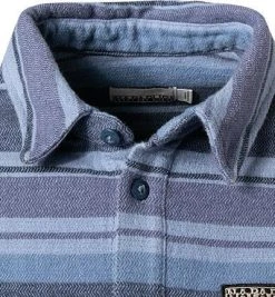 NAPAPIJRI Overshirt NP0A4FVQ/56S Baumwolle, Blau -hemdenverkauf 381622 norm2