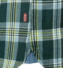 N.Z.A. Hemd 21KN521/1788 Baumwolle, Grün kariert, Grün -hemdenverkauf 381665 norm3
