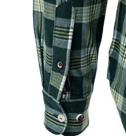 N.Z.A. Hemd 21KN521/1788 Baumwolle, Grün kariert, Grün -hemdenverkauf 381665 norm4