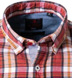 N.Z.A. Hemd 21KN511/1588 Baumwolle, Rot kariert, Rot -hemdenverkauf 381666 norm2