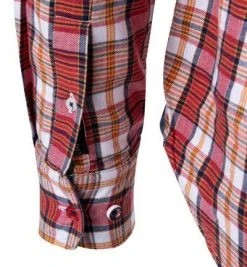 N.Z.A. Hemd 21KN511/1588 Baumwolle, Rot kariert, Rot -hemdenverkauf 381666 norm4