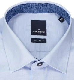 Daniel Hechter Hemd 60420/55982/64 Regular Fit, Baumwolle, Blau -hemdenverkauf 381773 norm2