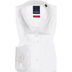 Daniel Hechter Hemd 10300/55982/01 Shape Fit, Baumwolle, Weiß