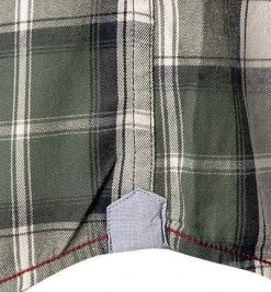 Pepe Jeans Hemd Maxi PM307114/736 Regular Fit, Flanell, Grün-weiß kariert, Weiß-grün -hemdenverkauf 381780 norm3