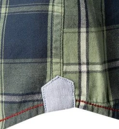 Pepe Jeans Hemd Maxi PM307114/571 Regular Fit, Flanell, Navy-grün kariert, Dunkelblau-grün -hemdenverkauf 381781 norm3