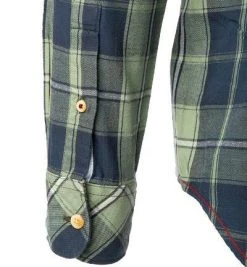 Pepe Jeans Hemd Maxi PM307114/571 Regular Fit, Flanell, Navy-grün kariert, Dunkelblau-grün -hemdenverkauf 381781 norm4