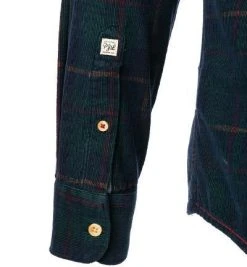 Pepe Jeans Hemd Nigel PM307118/551 Regular Fit, Cord, Navy-dunkelgrün kariert, Dunkelblau-dunkelgrün -hemdenverkauf 381782 norm3