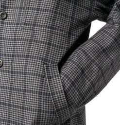 ETON Overshirt 1000/02369/29 Wolle-Kaschmir, Grau-marine kariert, Dunkelblau-grau -hemdenverkauf 381817 norm3