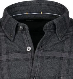 Marc O'Polo Hemd 130 7309 42190/H96 Regular Fit, Flanell, Graphit kariert, Dunkelgrau -hemdenverkauf 381891 norm2