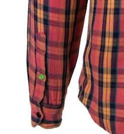 Replay Hemd M4065.000.52452/010 Baumwolle, Rosa-gelb kariert, Pink-gelb-blau -hemdenverkauf 381897 norm4