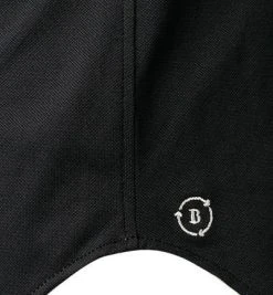 BOGGI MILANO Hemd BO21A0495/03 Piqué schnelltrocknend, Schwarz -hemdenverkauf 381924 norm3