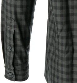 BOGGI MILANO Overshirt BO21A0487/01 Baumwolle, Dünkelgrün kariert, Dunkelgrün -hemdenverkauf 381930 norm3