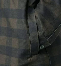 BOGGI MILANO Overshirt BO21A0332/01 Baumwolle, Dunkelgrün kariert, Dunkelgrün -hemdenverkauf 381964 norm3