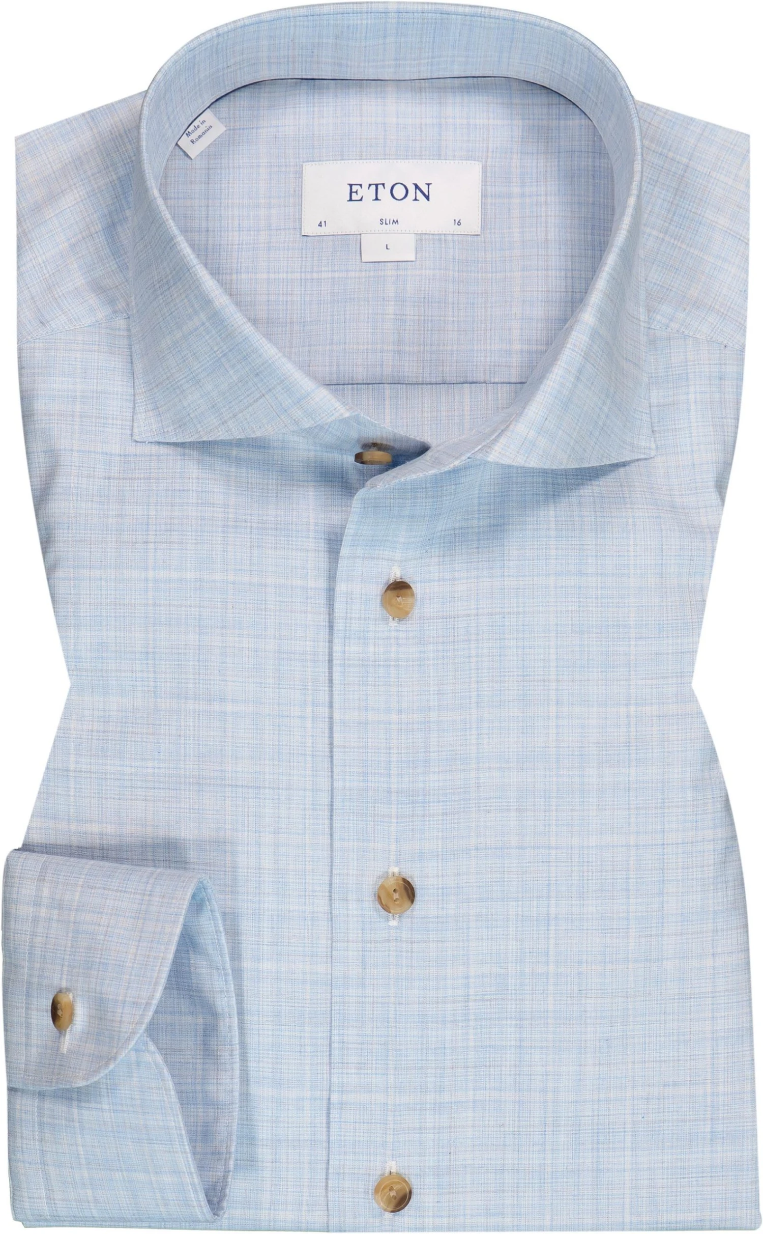 ETON Hemd 1000/02636/21 Slim Fit, Baumwolle, Himmelblau , Himmelblau 1 ETON Hemd 1000/02636/21 Slim Fit, Baumwolle, Himmelblau , Himmelblau