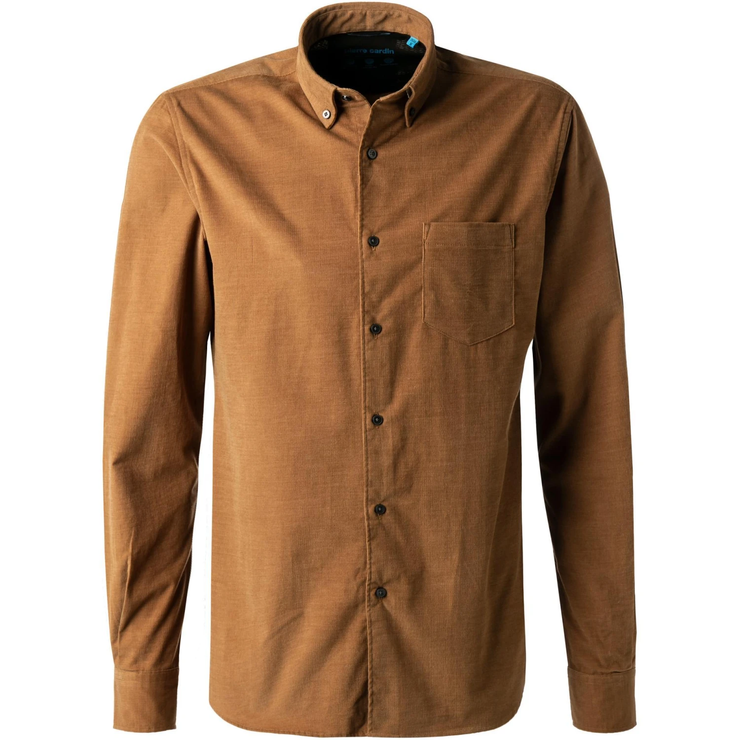 Pierre Cardin Hemd 05895/000/27760/9056 Modern Fit, Feincord, Hellbraun 1 Pierre Cardin Hemd 05895/000/27760/9056 Modern Fit, Feincord, Hellbraun