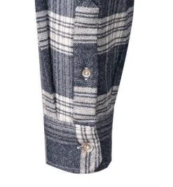 MUSTANG Hemd 1011847/12194 Regular Fit, Baumwolle, Denim-wollweiß kariert, Jeansblau-weiß -hemdenverkauf 382269 norm4