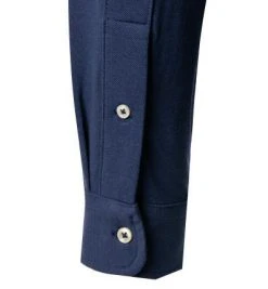 Polo Ralph Lauren Hemd 710654408/074 Baumwoll-Piqué, Dunkelblau -hemdenverkauf 382358 norm3