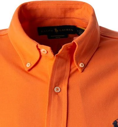 Polo Ralph Lauren Hemd 710654408/072 Baumwoll-Piqué, Orange 3 Polo Ralph Lauren Hemd 710654408/072 Baumwoll-Piqué, Orange – Bild 3