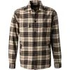 ETON Overshirt 1000/02368/ Wolle-Kaschmir, Braun kariert, Braun