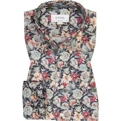 ETON Hemd 1000/03146/29 Contemporary Fit, Baumwolle, Multicolour gemustert, Multicolor