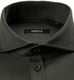 Desoto/MISS. Kombi 10008-30/061+CR8ASEU8044/0003 Hemd mit Krawatte, Dunkelolive -hemdenverkauf 382486 norm2