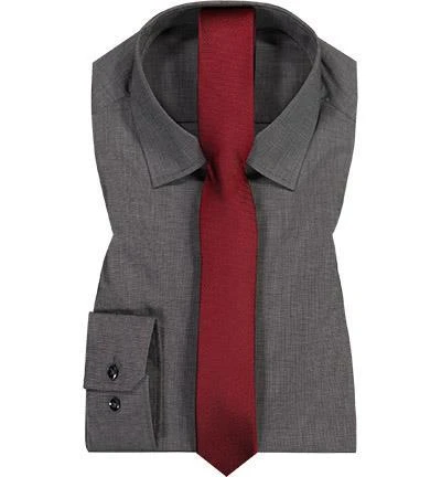 Seidensticker/Olymp Kombi 241600/34+1797/00/35 Hemd mit Krawatte, Grau 2 Seidensticker/Olymp Kombi 241600/34+1797/00/35 Hemd mit Krawatte, Grau – Bild 2